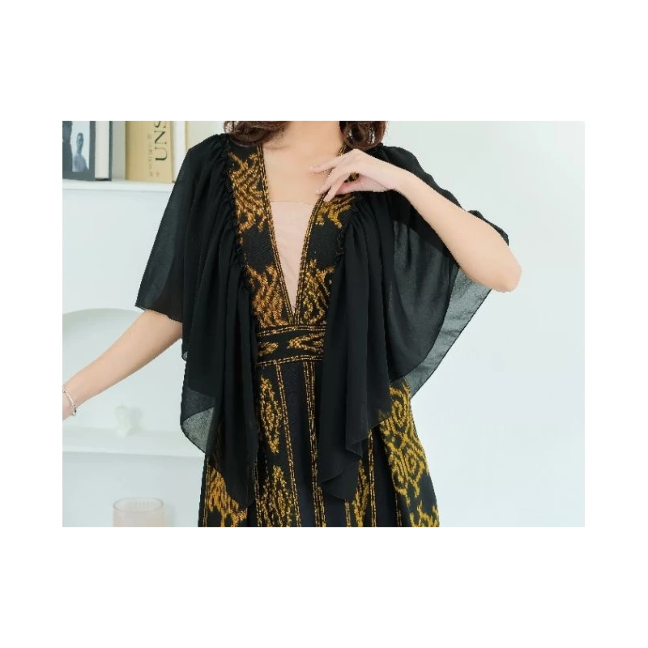 Batik Maheswara Dress Batik Modern Tenun Salma