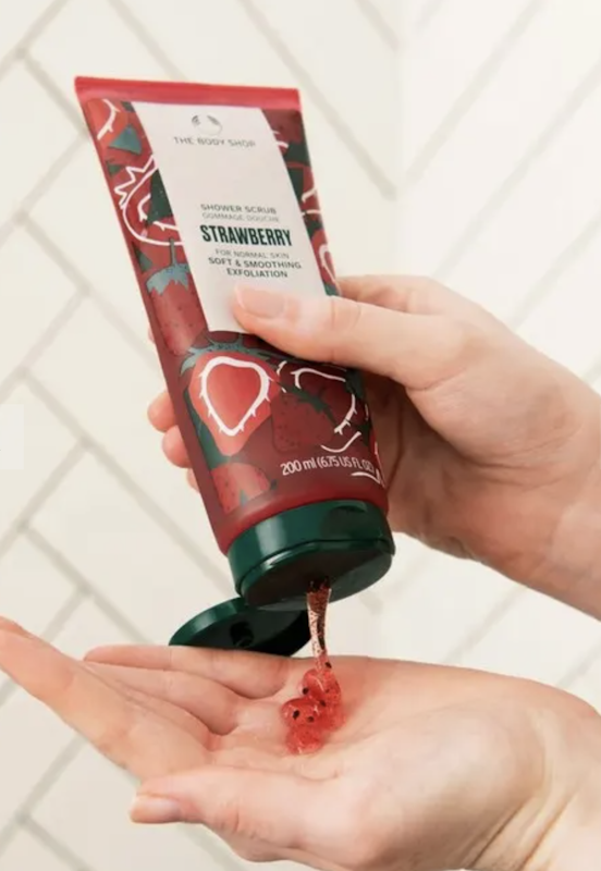 Strawberry Shower Scrub 3