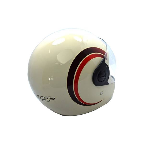 Helmet Scoopy Assy Retro Cream 1