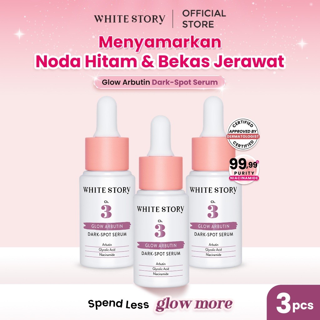 Natura Deca Kosmetika White Story Glow Arbutin Dark-Spot Serum