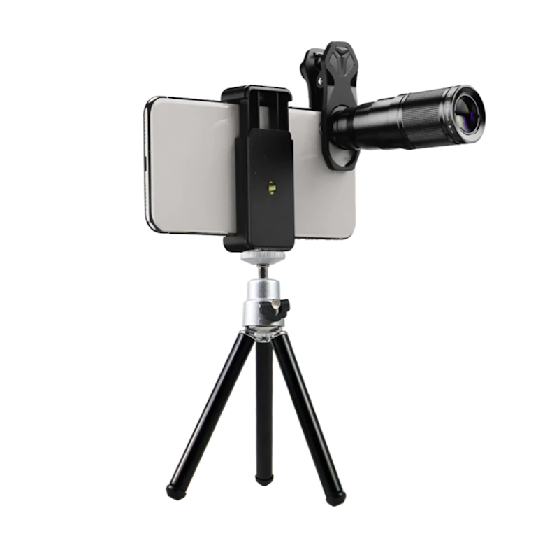 APEXEL 4 in 1 Lensa Smartphone Telephoto Wide Macro Fisheye 1