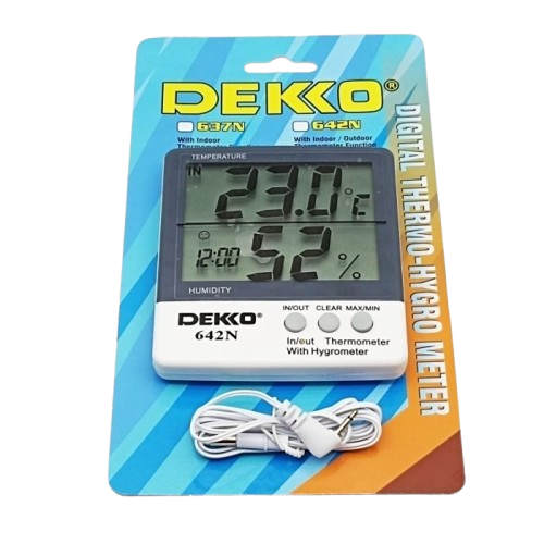 Dekko Digital Thermo-Hydro Meter 2