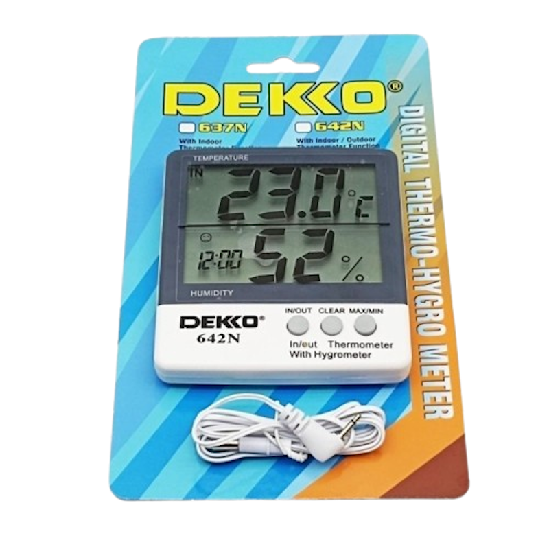Dekko Digital Thermo-Hydro Meter 2
