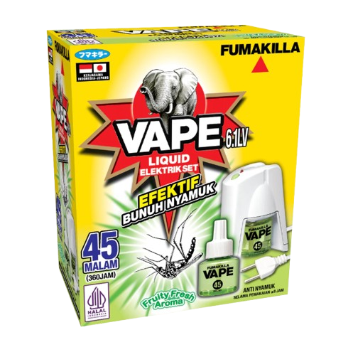 Fumakilla Nomos Vape Liquid Elektrik Set 