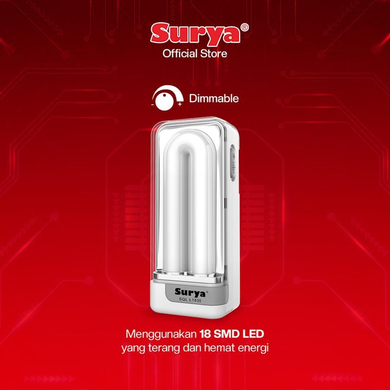 Surya Rechargeable Emergency LED 2