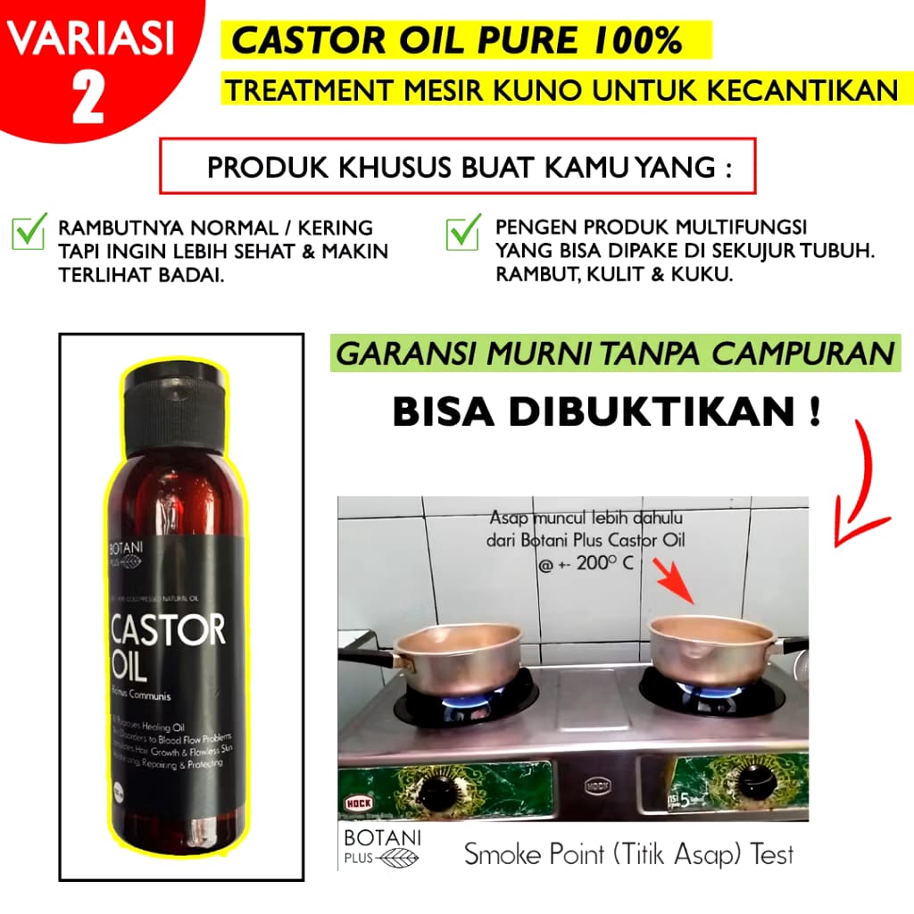 Tamba Sanjiwani BOTANI PLUS Castor Oil 