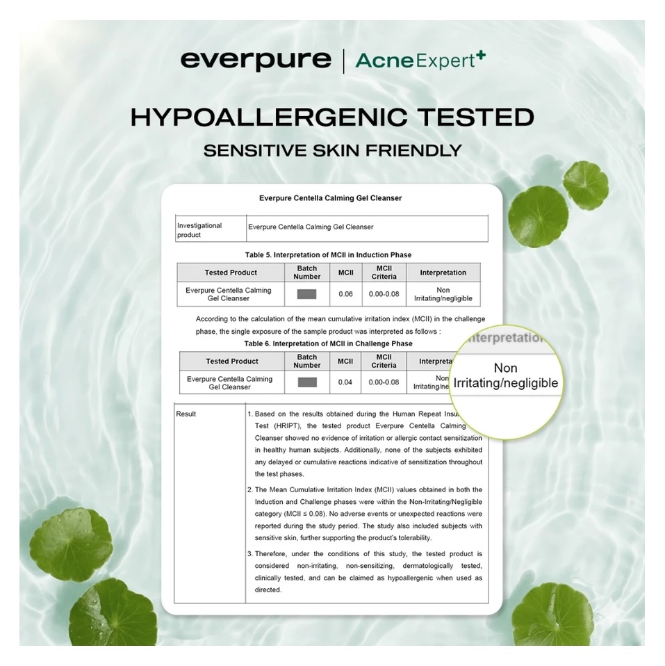 Natura Deca Kosmetika Everpure Centella Calming Gel Cleanser