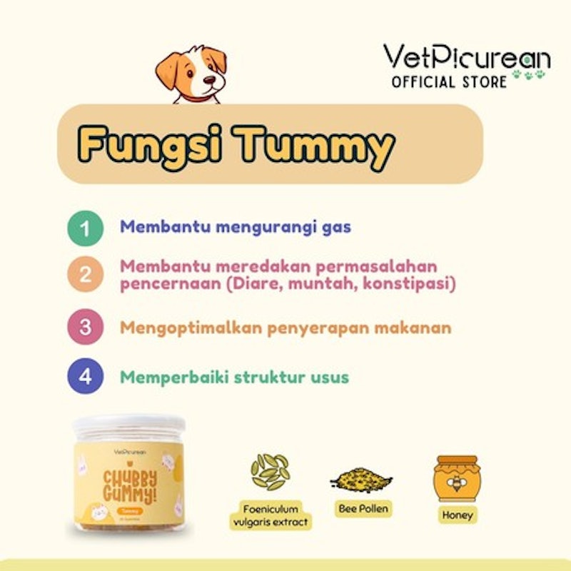 Vetpicurean Chubby Gummy Tummy 3