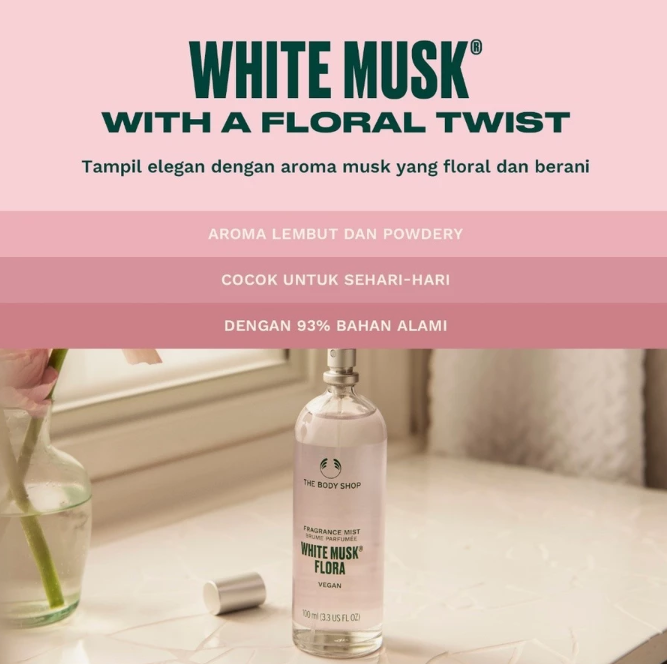 The Body Shop International The Body Shop® White Musk Flora Body Mist Fragrance
