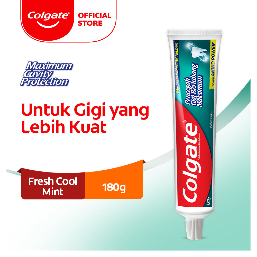 Colgate Pencegah Gigi Berlubang Maksimum Fresh Cool Mint 2