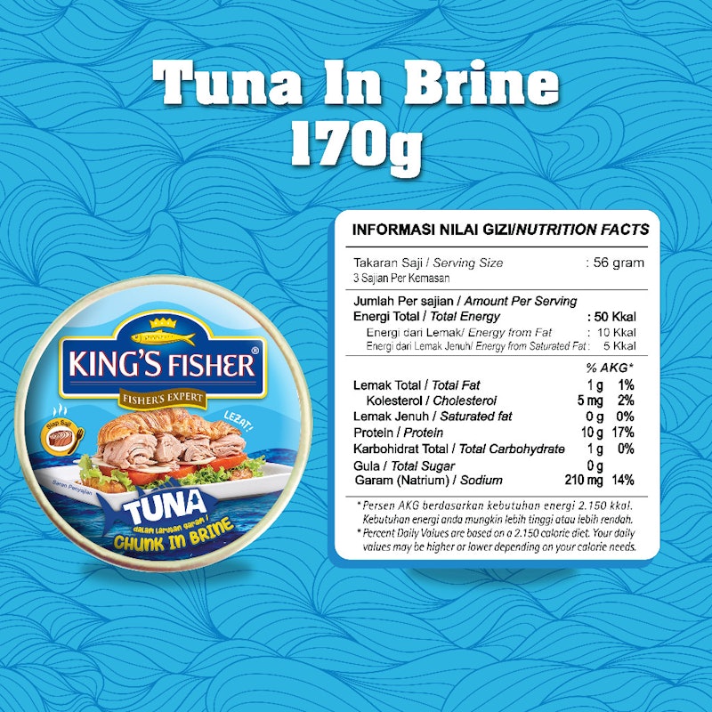 King's Fisher Tuna dalam Larutan Garam 4