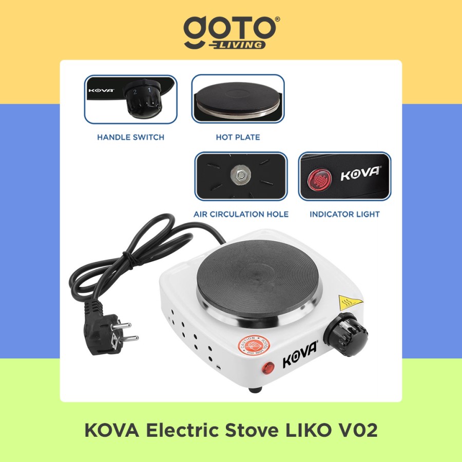 Goto Living Kova Liko Electric Stove  V02