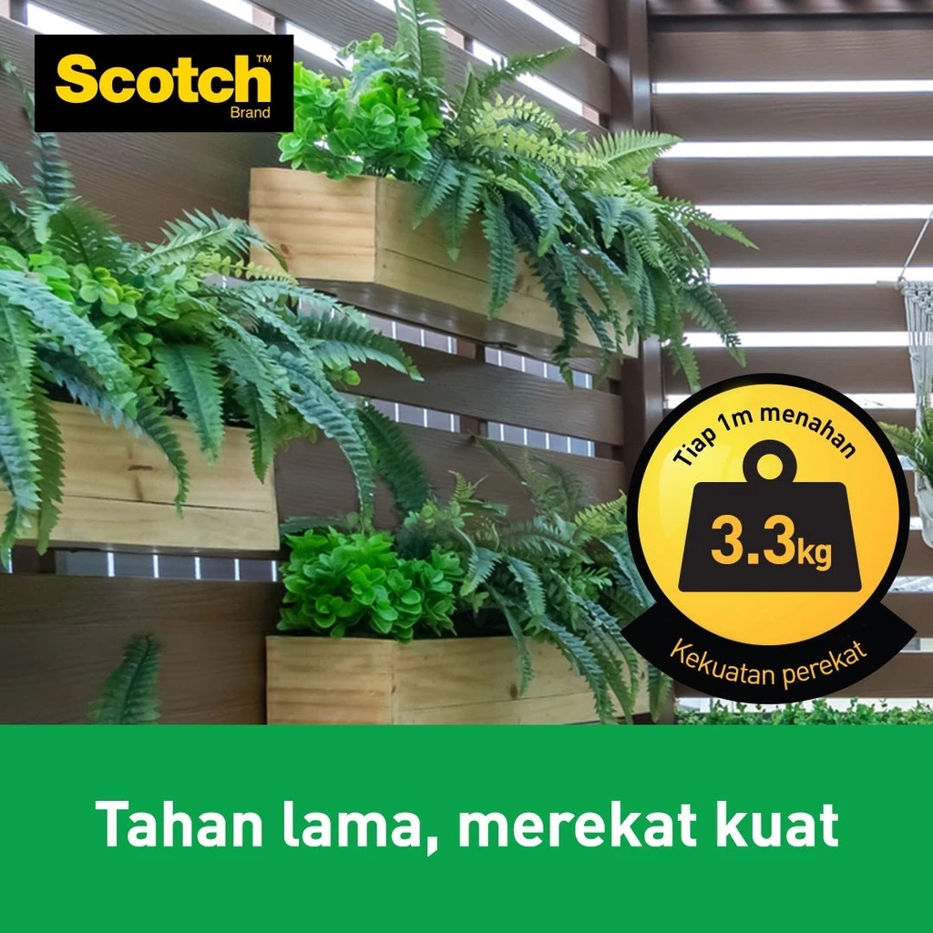 3M Indonesia 3M™ Scotch® Double Sided-Mounting Tape 19 mm x 1,5 m