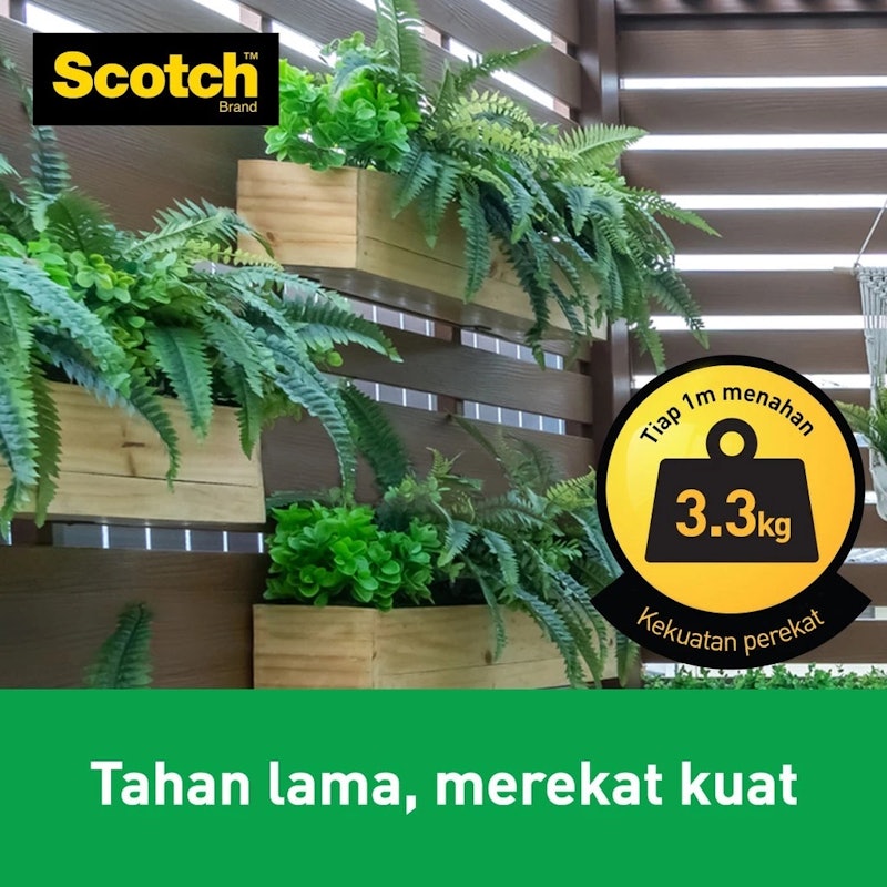 3M™ Scotch® Double Sided-Mounting Tape 19 mm x 1,5 m 4