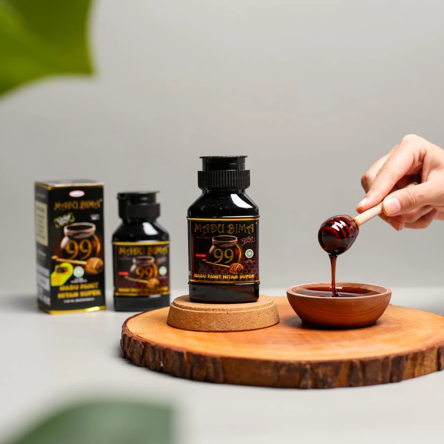 Madu Bima 99 Madu Pahit Hitam Super 4