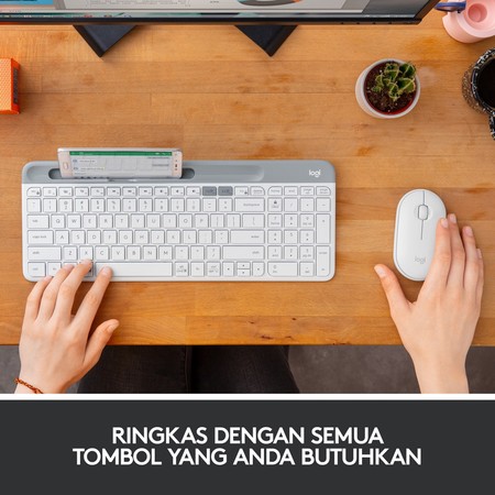 Logitech International Logitech Slim Multi-Device Wireless Keyboard  K580