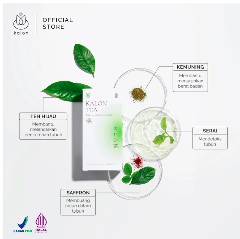 Kalon Tea Green Tea with Premium Saffron 4