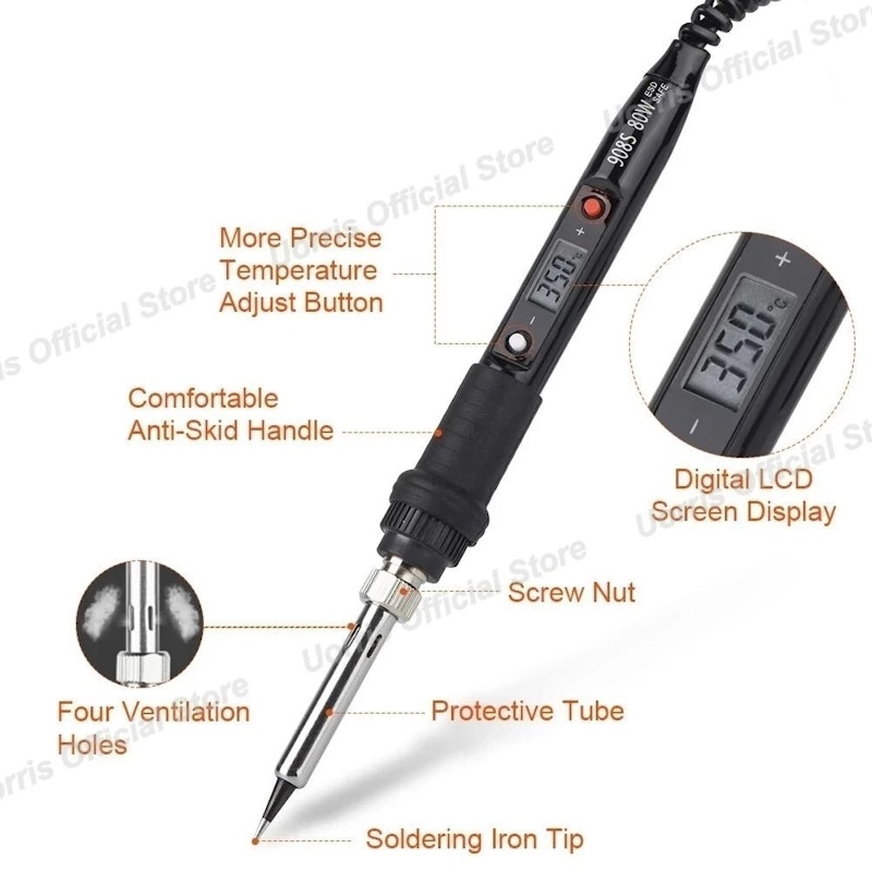UORRIS Solder 908S 80W 2