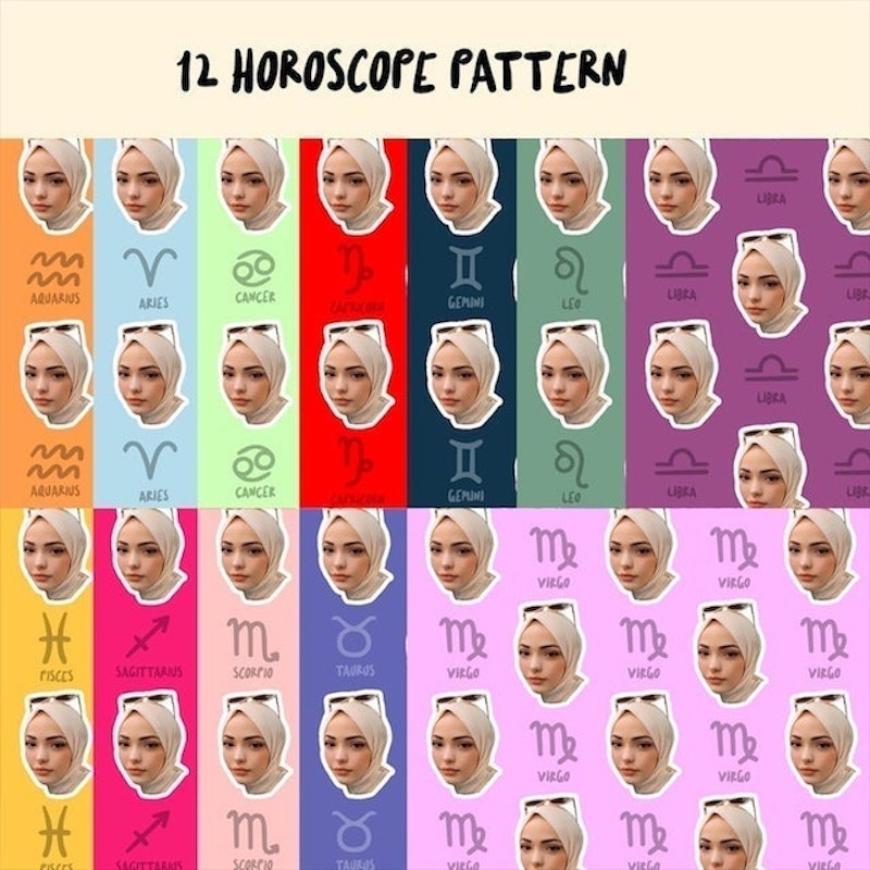 Kertas Kado Custom Muka 3