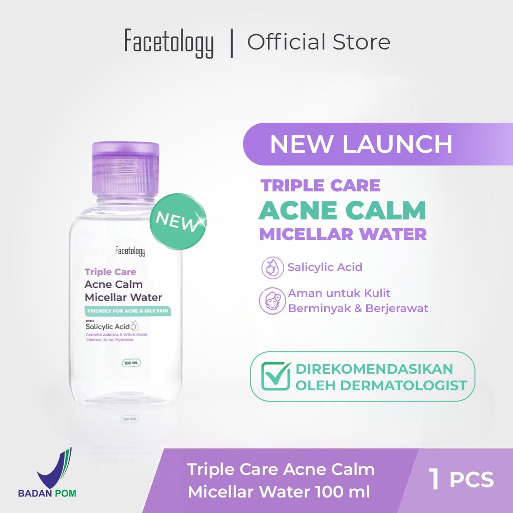 Facetology Triple Care Acne Calm Micellar Water 