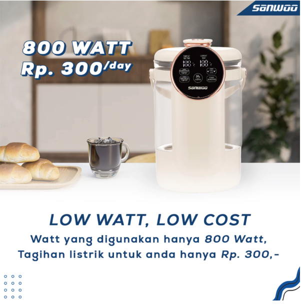 Sanwoo Electronics Sanwoo Smart Electric Glass Thermopot  EGT-250