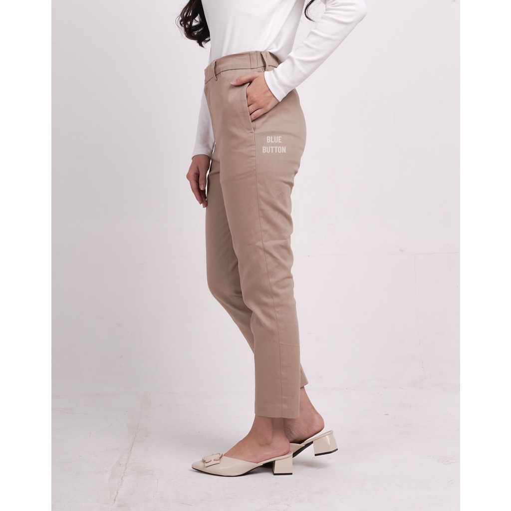 Highwaist Chino Ankle Pants  2