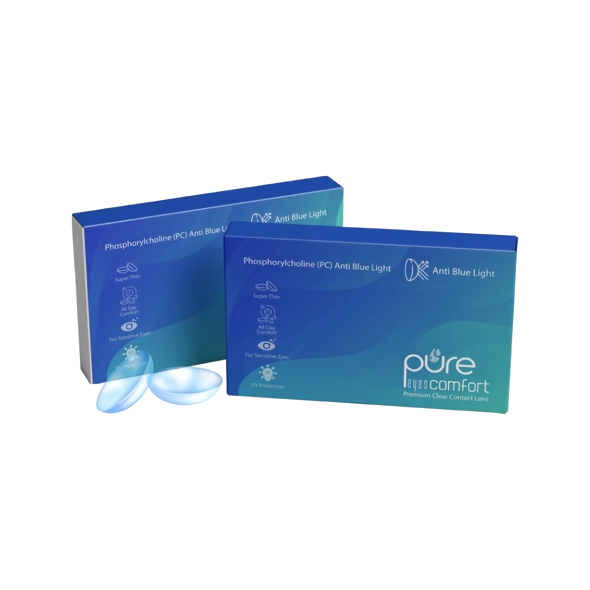 Pure Eyes Comfort Premium Clear Contact Lens