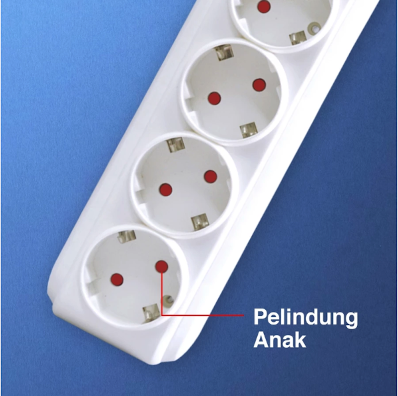 Stop Kontak 4 Lubang 4 Meter Overheat 3