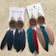 Anting Gantung Bulu Bohemian Etnik 1