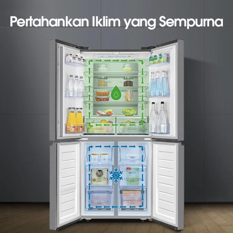 Kulkas 4 Pintu 507L White 2