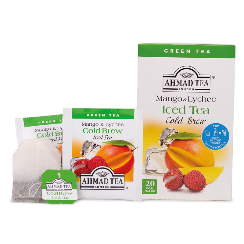 Ahmad Tea Mango & Lychee Cold Brew Iced Green Tea