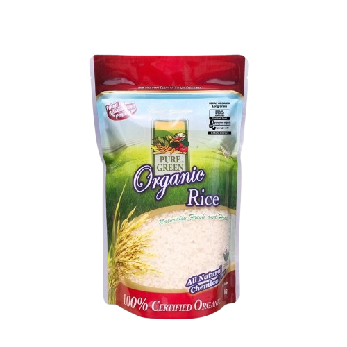 PureGreen Organic Rice White Long Grain 4.5 kg