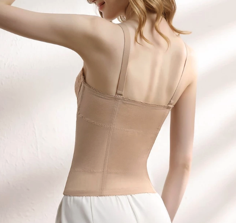 Megariamas Sentosa Sorella Corset Long Torso Front Hook Brown N16-3070BBRN