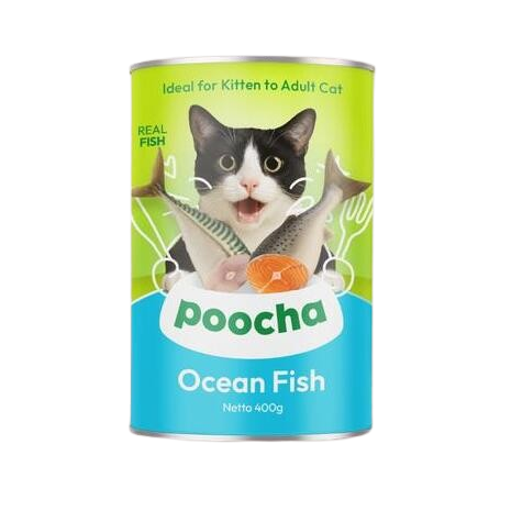 Poocha Cat Food Kaleng 400g 1