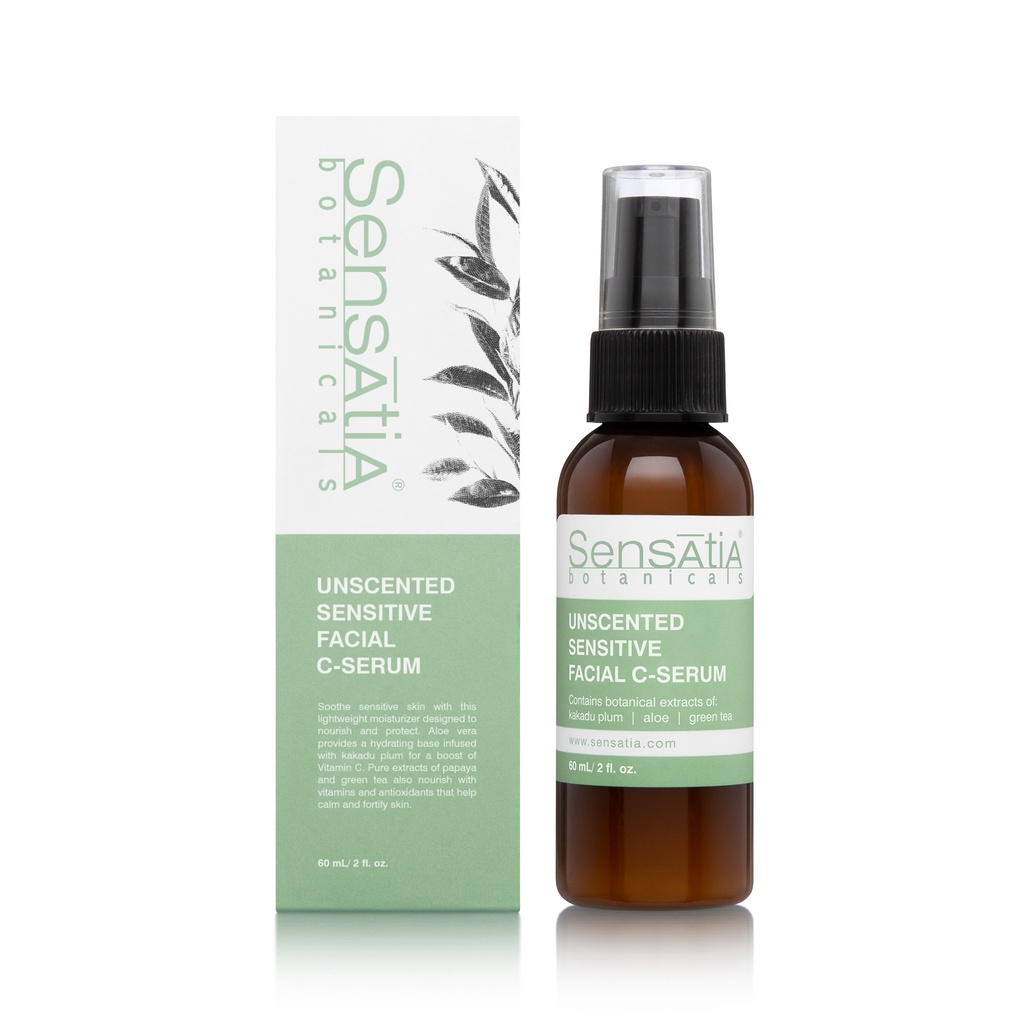 Sensatia Botanicals ｜ Unscented Sensitive Facial C-Serum
