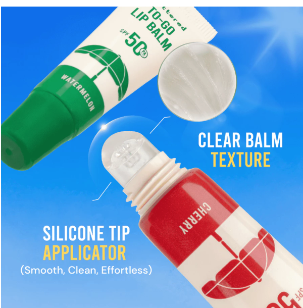 Pillar Brite Care Buttered To-Go Lip Balm SPF 50 PA++++ Coconut