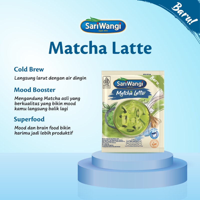 Sariwangi Matcha Latte 5