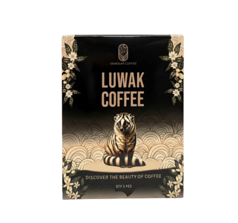 Semekar Coffee Luwak Coffee Drip Bag Arabica Specialty Set Box 1