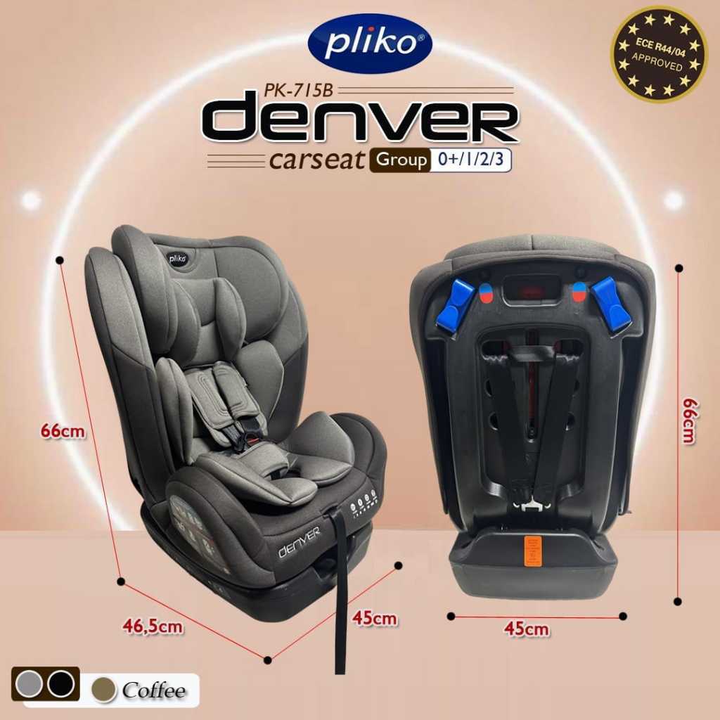Pliko Denver Car Seat  PK-715B