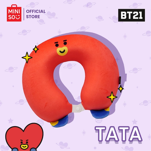 Miniso Lifestyle Trading Indonesia Miniso x BT21 Collection Neck Pillow U-Shaped
