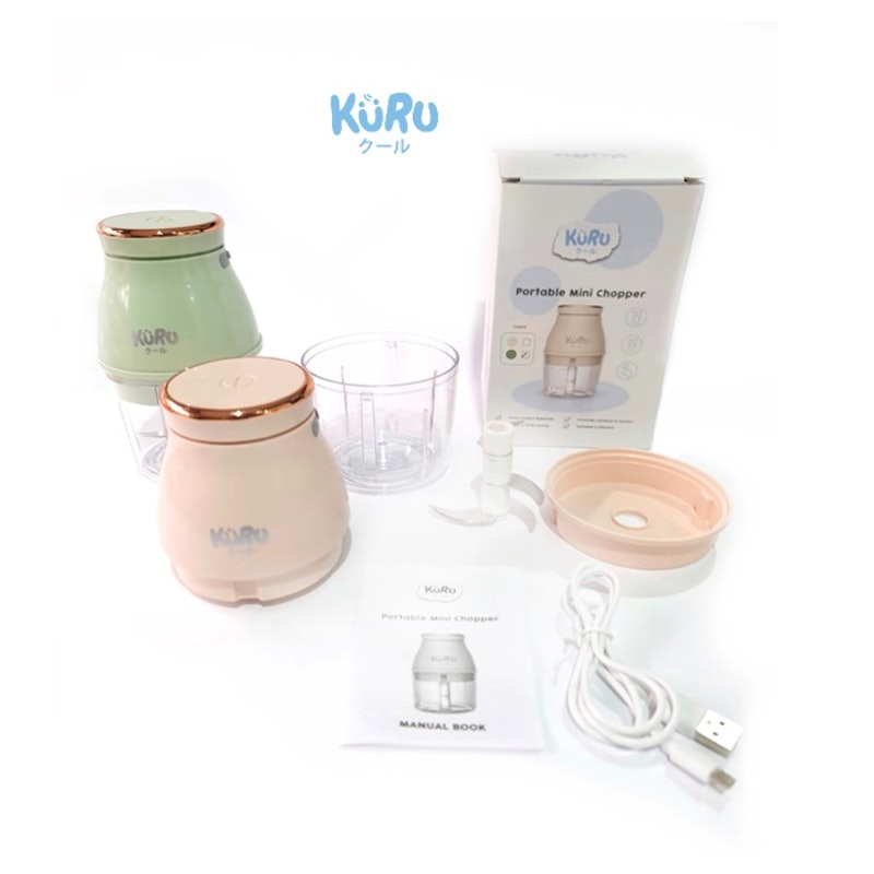 KURU Electric Baby Food Chopper Blender 5