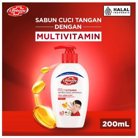Unilever Lifebuoy Sabun Cuci Tangan Antiseptik Total 10