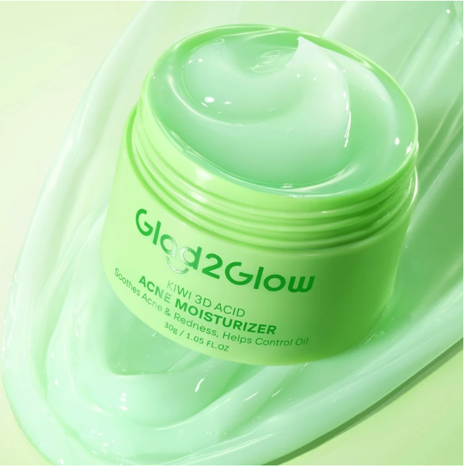 Suntone Wisdom Indonesia Glad2Glow Kiwi 3D Acid Acne Moisturizer