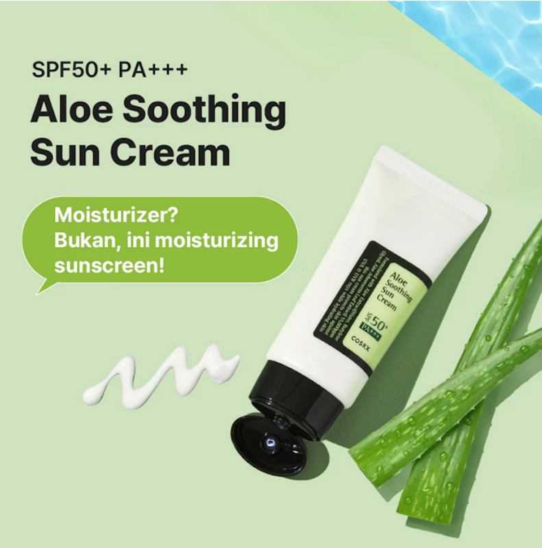 COSRX Aloe Soothing Sun Cream SPF 50+ PA+++ 3
