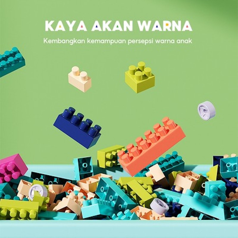 Oh! Some Square Building Blocks (560 pcs) 4