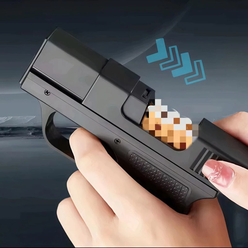 Kotak Rokok Korek Api Model Pistol 2