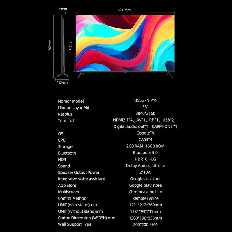 Changhong 4K Google TV 5