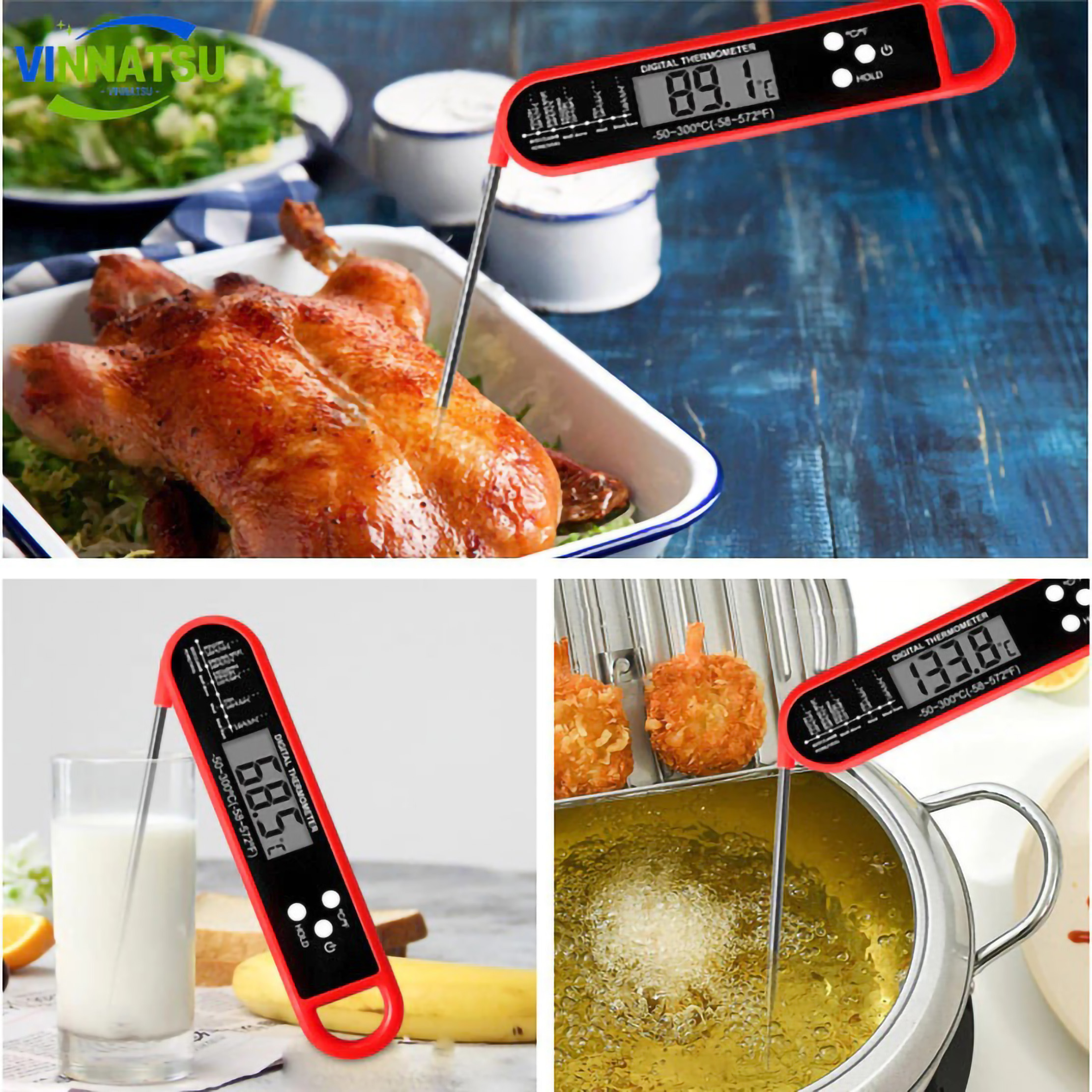  Vinnatsu Digital Food Termometer