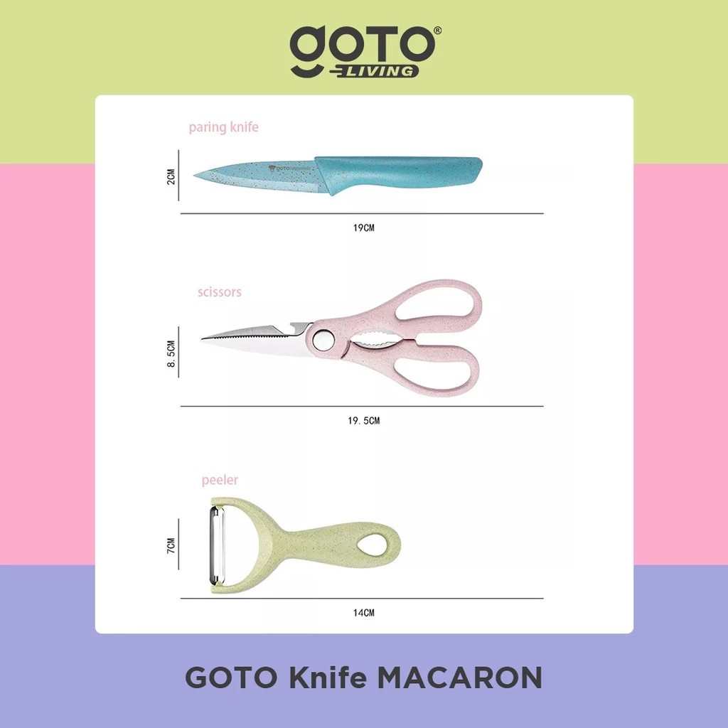 Pilar Niaga Makmur Goto Living Knife Macaron 