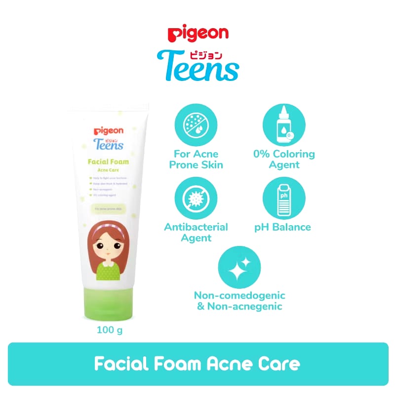 Pigeon Pigeon Teens Facial Foam Acne Care